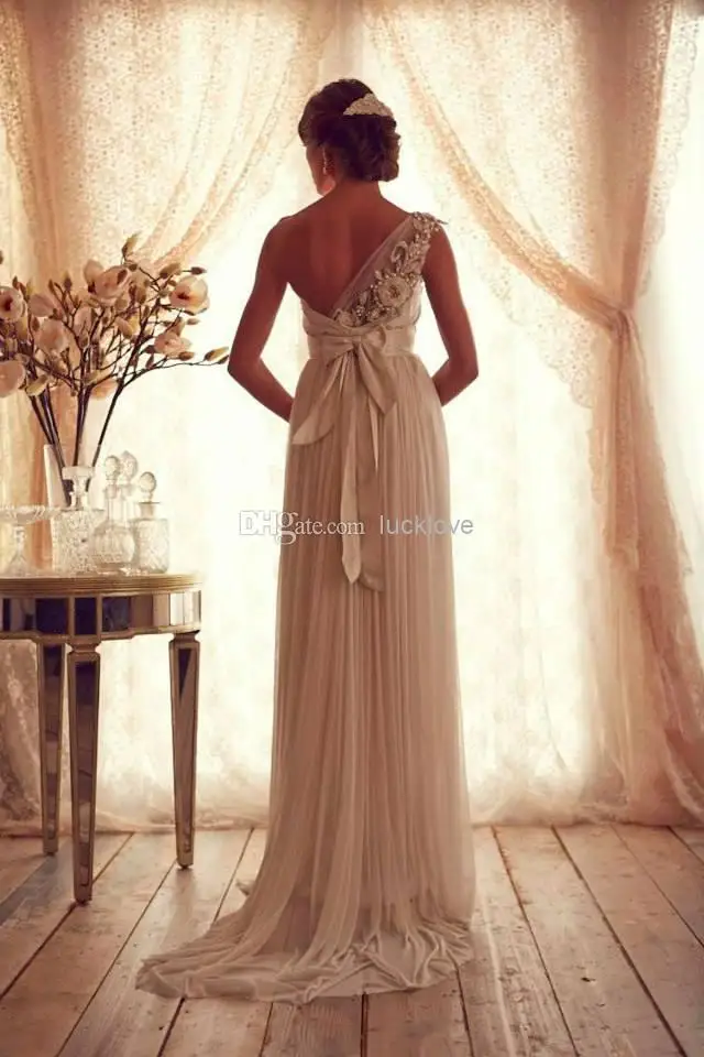 Новая мода, vestido de noiva, на одно плечо, романтическое, официальное, хрустальное, свадебное платье, винтажное, платье для матери невесты