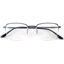 Супер легкий полуободок титановая оправа для очков модная мягкая гибкая рама