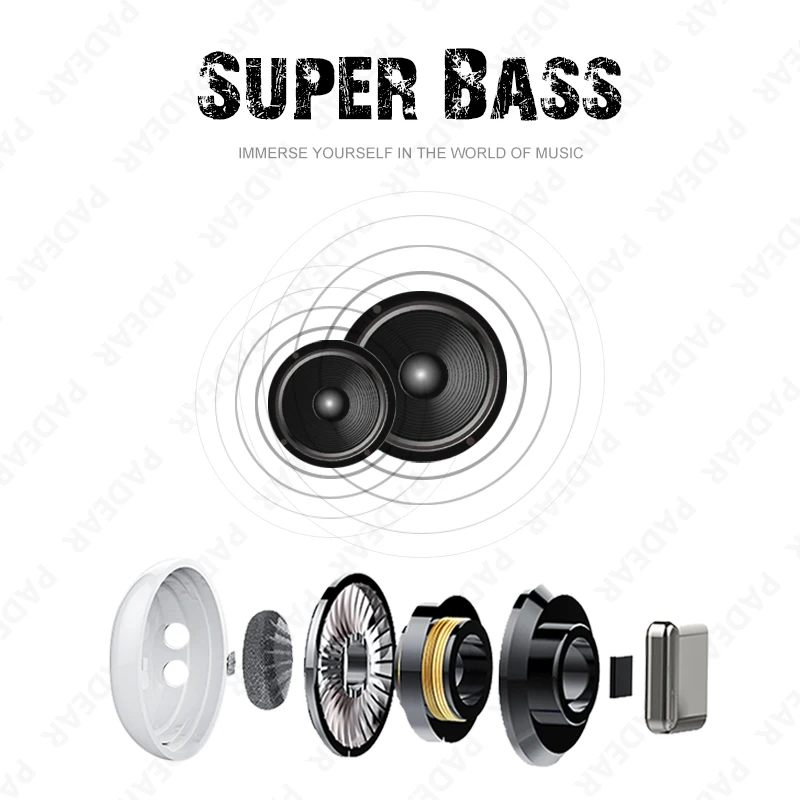 Padear mini X5 Bluetooth гарнитура наушники беспроводные наушники для Xiaomi Iphone Android 7/8/PLUS X xs RS 11 PRO Max Sumsung