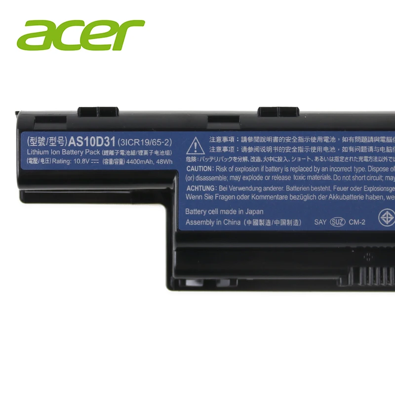 acer ноутбук Батарея для acer Aspire V3 5741 5742 5750 5560G 5741G 5750G AS10D31 AS10D51 AS10D61 AS10D71 AS10D75 AS10D81
