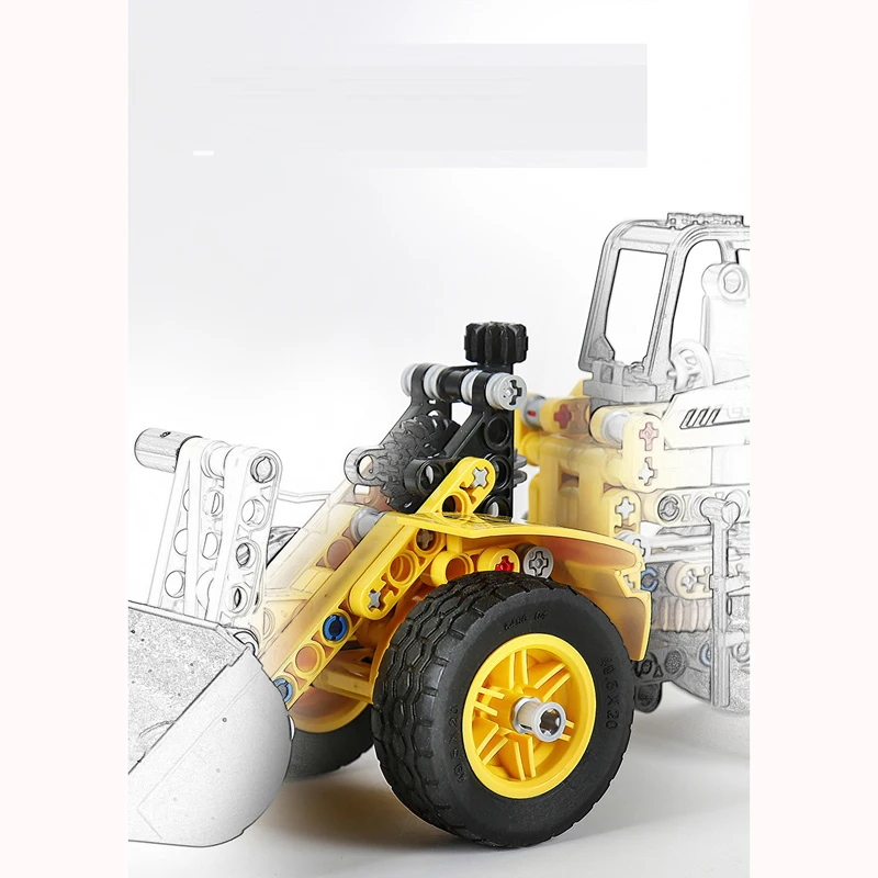 302 шт Грузовик инженер Совместимые модели экскаватора строительные блоки кирпичные детские игрушки для детей