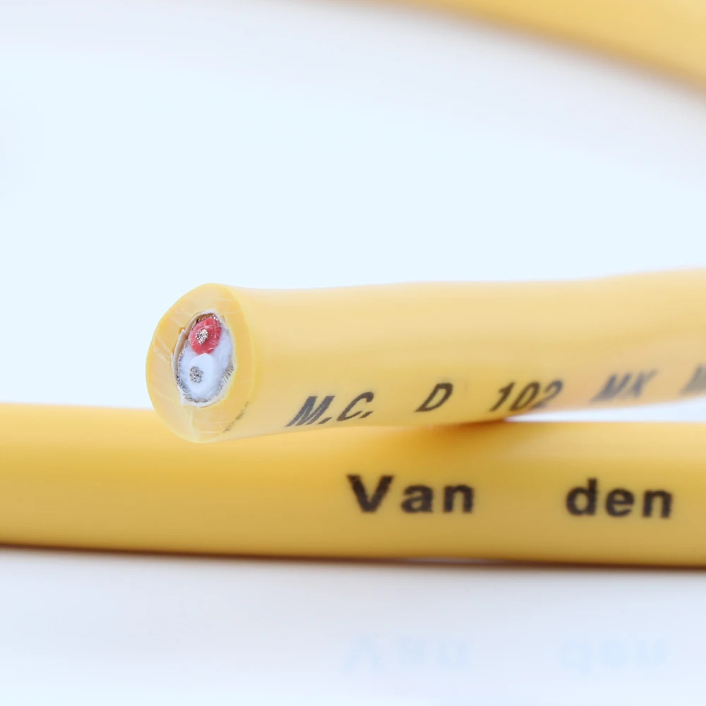 Гибридный галогенный кабель интерсоединения Van Den Hul M.C D102 MK III hi end RCA для аудио и
