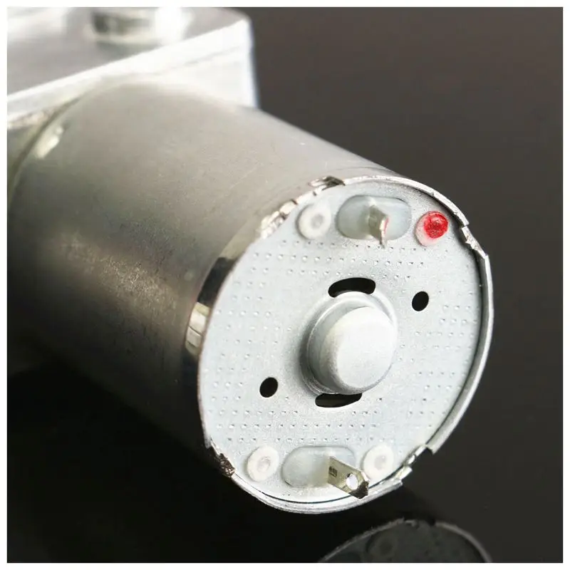 DC 12V 3rpm Reversible High Torque Turbo Worm Geared Motor Motor GW370
