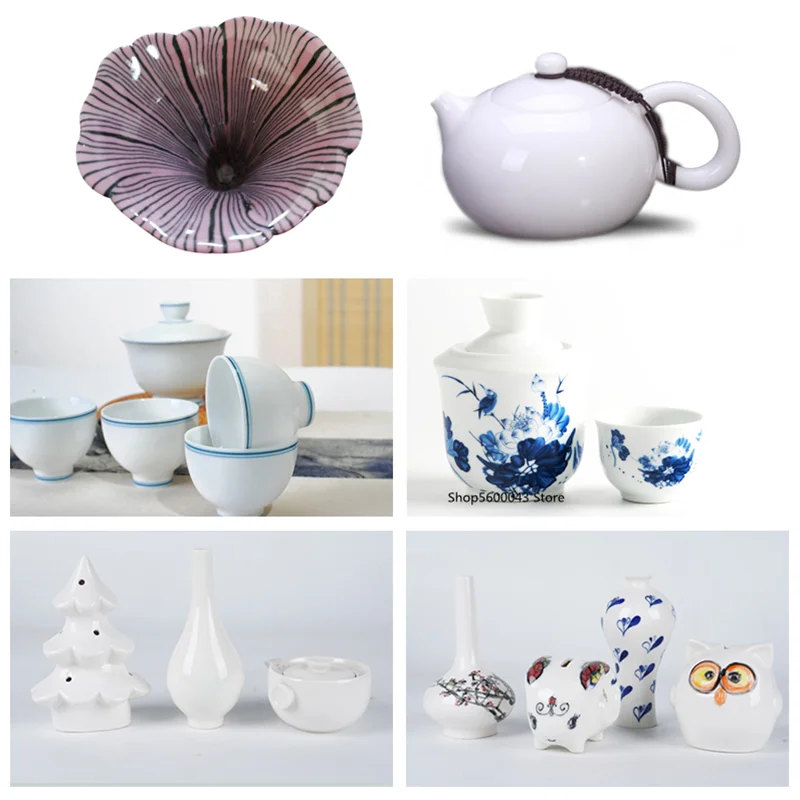 500g Ceramic Transparent Glaze Powder for Firing