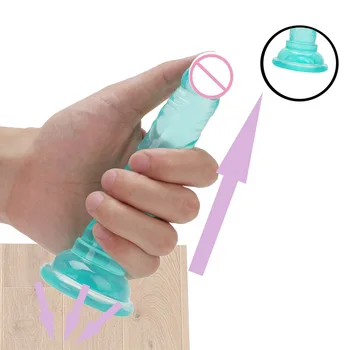 Realistic Dildo With Suction Cup Huge Jelly Sex Toys for Woman Big Penis Strapon Female Vaginal Masturbation Anal Plug Sex Shop 3