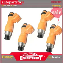 4 шт. Форсунка топливной форсунки для SU-ZUKI APV OEM 15710-61J00 1571061J00 15710 61J00