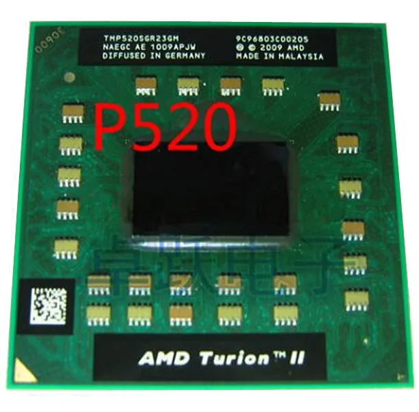 Original Amd Turion Ii Dual-core Mobile P520 - Tmp520sgr23gm Notebook ...