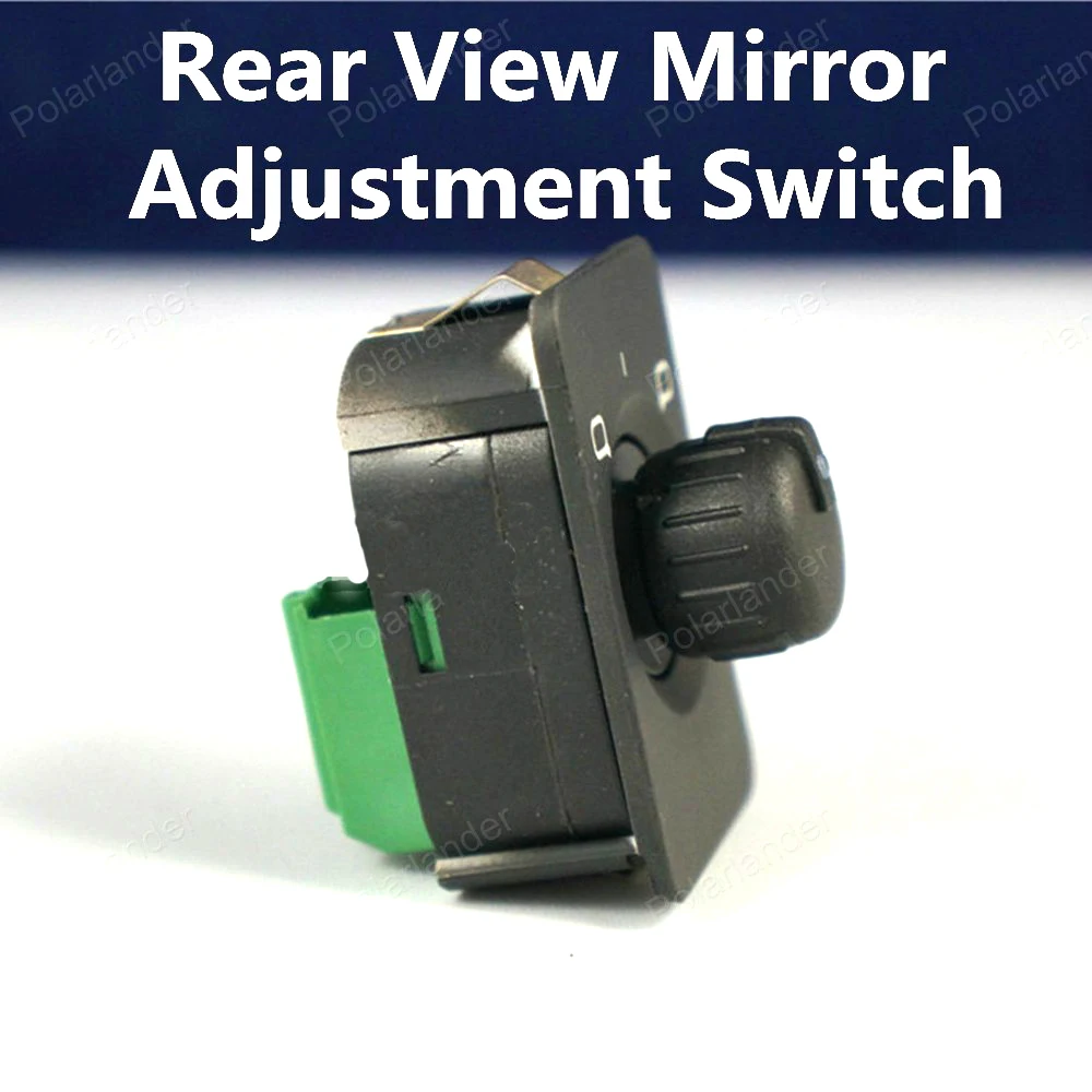 Polarlander Car Side View Mirror Adjust Knob for A/udi A6 C5 Rear View