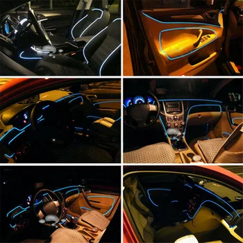 

Inner Light Strips Bluetooth Phone Control 6 Meter 360 degree Adjustment