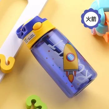 

Cartoon Cute Water Bottle Water Cup Sport Student Leak Proof Bottle with Children School Outdoor Drinking Water Bottle DF50WB