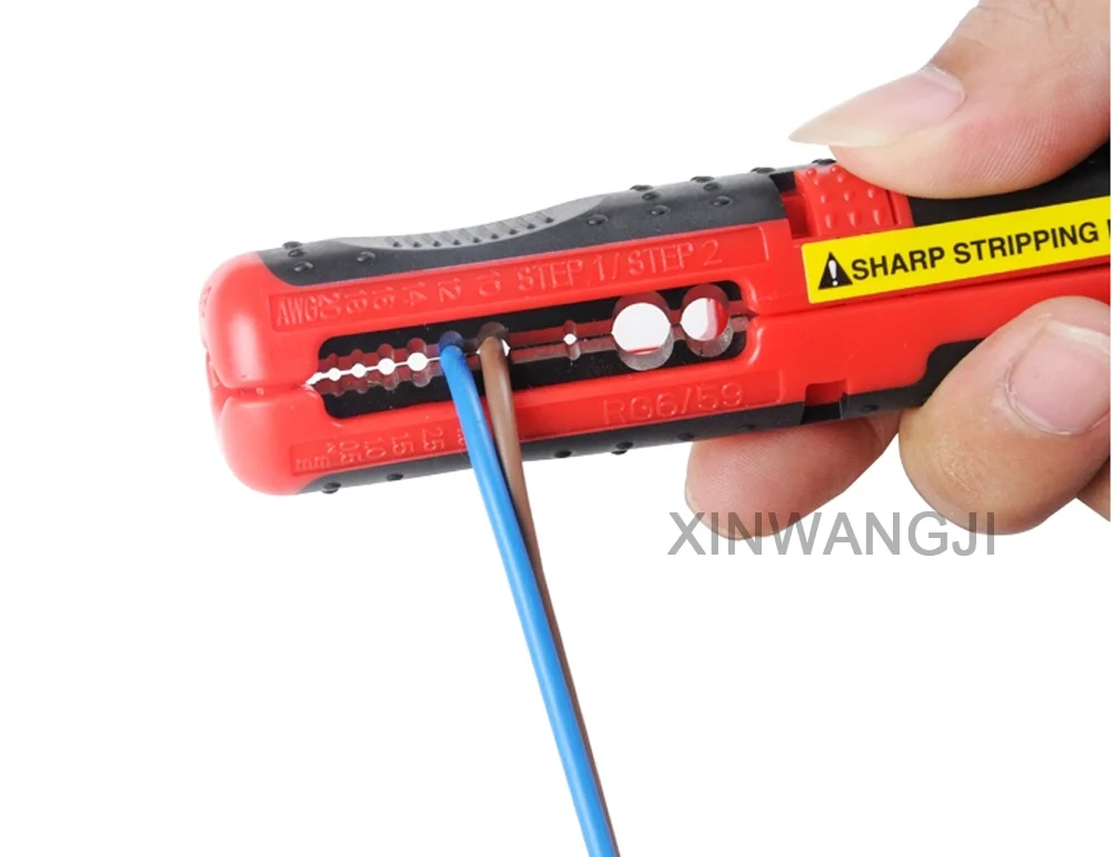 Pro'skit CP-511A инструмент для зачистки проводов кабеля мульти-Функция зачистки кусачки инструмент универсальный инструмент для зачистки кабеля(0,5/1,0/2,5/4/6 мм
