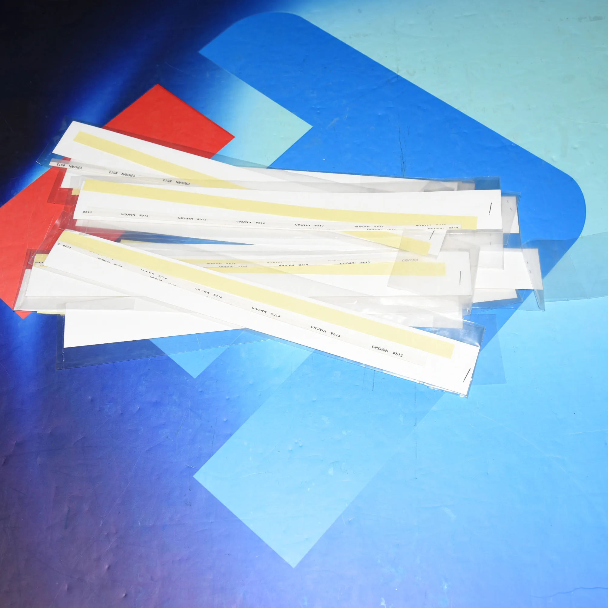 Фото 10 шт. PSEL-0132QSZZ CSEL-0001YS01 Developer Unit Mylar Blade для Sharp AR160 AR200 AR201AR235 №3