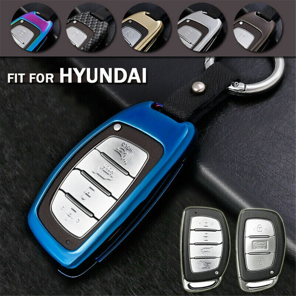 

Защитный чехол для ключа автомобиля, из цинкового сплава, для HYUNDAI Sonata Elantra Tucson IX35