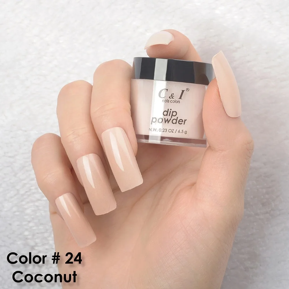 C&I Mini Dip Powder Color # 24 Coconut 2