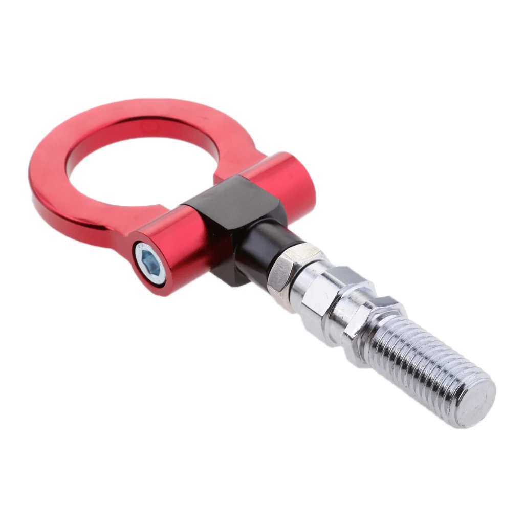 1 Piece Aluminum Front Rear Bumper Racing Tow Hook For Japanese Car Trailer 38mm