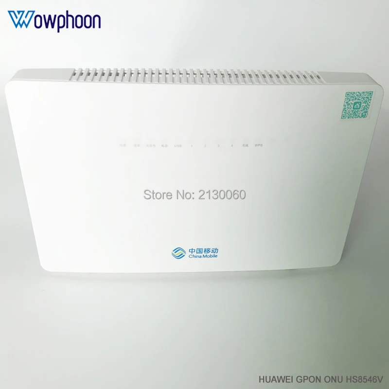 

Free shipping 4Pcs Huawei HS8546V GPON ONU ONT 4GE+1TEL+2USB+WIFI 2.4G/2.5G 100% New without power suply and without box