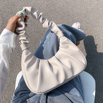 

Fashion Women Handbag Design Solid Color Soft PU Leather Crossbody Bags For Women 2020 Shoulder Handbags Female Travel Totes