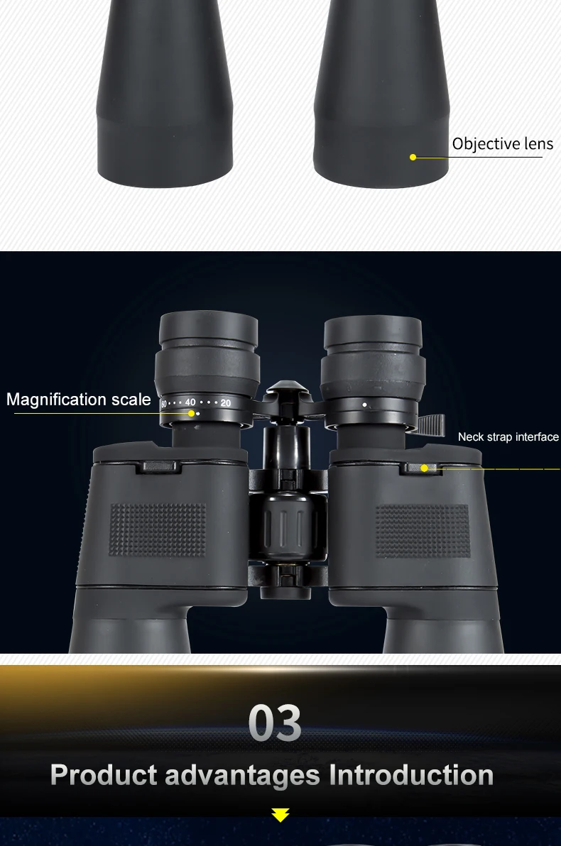 HD Binoculars High Magnification Professional Zoom Sadoun.com