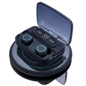 

M11 Wireless Earphone Mini Sport In-ear Headset Stereo Handsfree Noise Cancelling Earphones with Charging Box