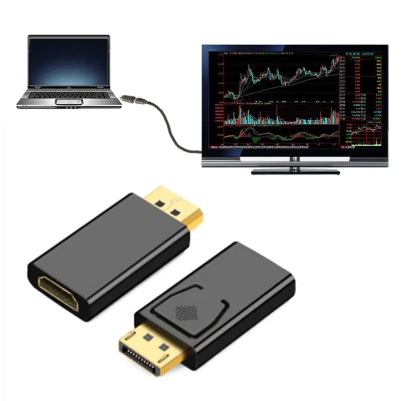 Прочный адаптер DisplayPort/AM к HDMI/AF 4K конвертер DP Мужской к HDMI Женский 1080P HD адаптер