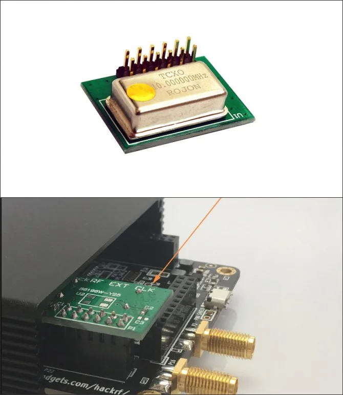 HackRF One usb платформа SDR программное Радио 1 МГц до 6 ГГц демонстрационная плата+ TCXO+ металлический корпус+ Antena