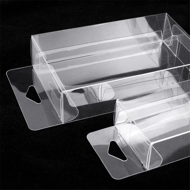 Caja de plástico transparente de PVC para almacenamiento de joyas, Cajas de  Regalo para boda, herramientas, alimentos, exhibición DIY, 50 piezas, 5x5x  H - AliExpress