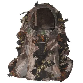 

Camouflage Face Mask 3D Leaf Stereo Turkey Hunting Mask Hat Camo Face Mask Balaclava Woodland Full Face Mask Cs