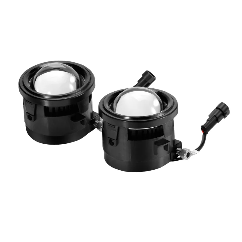 

GPAI PLUS DRL Dual Lens LED Front Fog Lamp Fog Light Assembly Driving Light 4500K for Honda