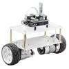 Mejor oferta Arduino auto-equilibrio Robot kit de chasis de coche de 2 ruedas Mini coche de RC Mini con DC 12V Motor de madre piezas de juguete programa Kit ► Foto 2/6