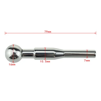 Stainless Steel Urethral Plug Urethral Sounding Urethra Horse Eye Thorn Male Urethral Dilator Adult Catheters Sex Toys For Men 5