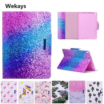 

Wekays Case for Apple IPad Pro 10.5'' Cute Cartoon Flamingo Unicorn PU Flip Leather Cover Case For iPad pro 10.5 inch model Capa