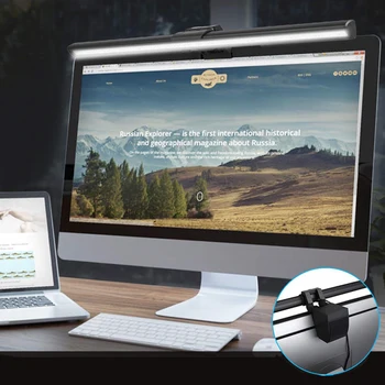 

Screenbar LED Desk Lamp Reading Light PC Laptop Screen Monitor Hanging Light Eye-Care USB Powered Lamp Dimming Table Lamp