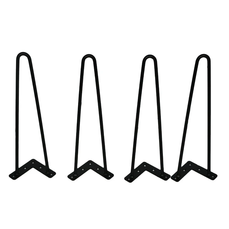 Продажа 4 шт. 4 28 дюймов металлическая шпилька настольная ножка стола полностью железный провод опорная ножка для диван шкаф стулья DIY ручной работы ...