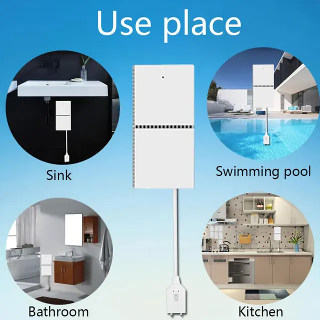 Home Smart Security Protection 433MHz Wireless Water Leakage Sensor Leak Alarm Detector For Home Burglar Alarm System 3