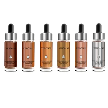 

VERONNI 6Pcs Makeup Highlighter Face Contouring Makeup Brightener Concealer Liquid Primers Face Glow Cosmetics
