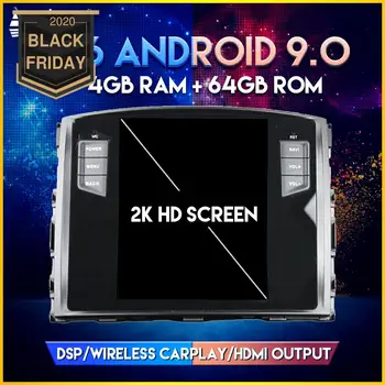 

Car GPS Radio For Mitsubishi Pajero V97 2006-2012 Android 9.0 Tesla style Vertical screen Car GPS Navigation Player CARPLAY