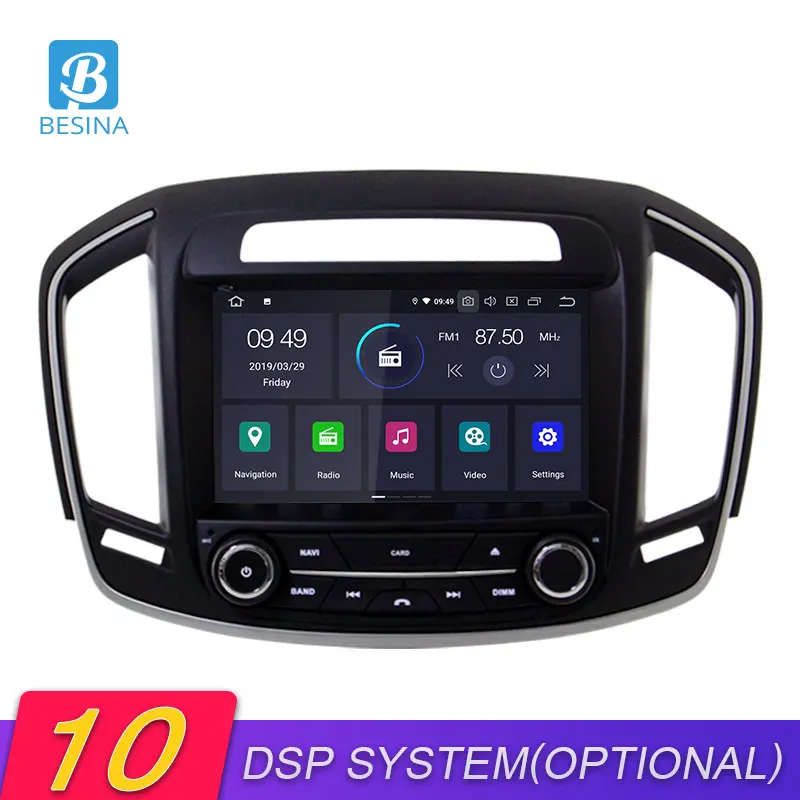 Автомобильный DVD-плеер Besina Android 10 0 для Opel Vauxhall Holden Insignia 2014-2017 2018 мультимедиа GPS