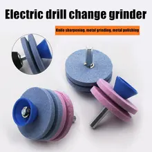 Outils de lame de tondeuse à gazon de jardin, affûteur de couteaux le plus rapide, affûtage universel, foret rotatif, tondeuse à gazon, affûteur de couteaux