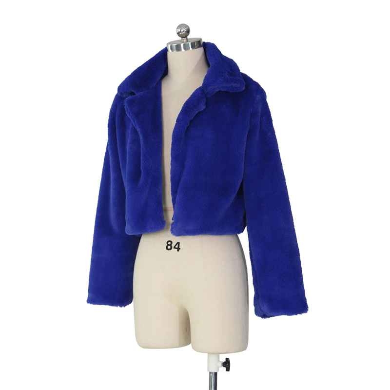 Женское зимнее пальто, новинка, Женское пальто из искусственного меха, роскошное пушистое пальто, верхняя одежда, Женское пальто, повседневное, женское, теплое, облегающее, куртки