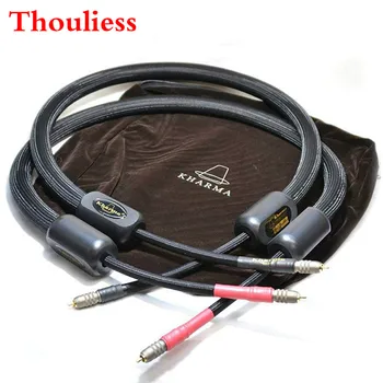 

Thouliess Pair HIFI Amplifier CD DVD plater Speaker Audio Reference Kharma KIC-SR-1B RCA Interconnect Audio Cable