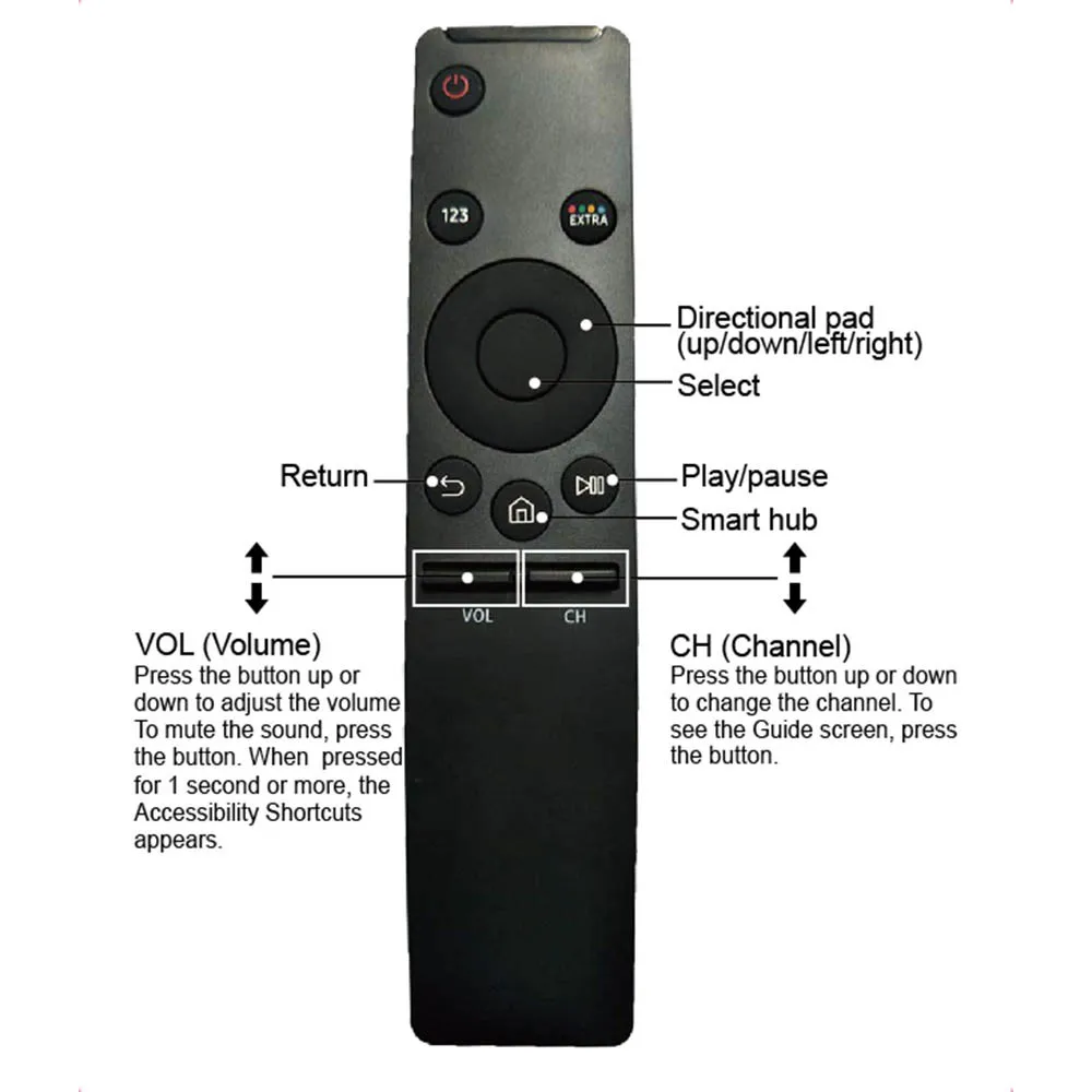 

2019 Remote Control Suitable for Samsung TV BN59-01259E TM1640 BN59-01259B BN59-01260A BN59-01265A BN59-01266A BN59-01241A