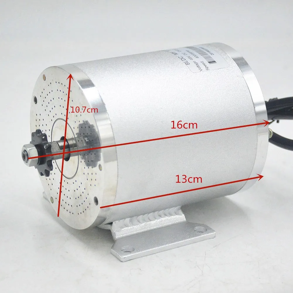 1 комплект Электрический мотор 72V 3000 W, регулятор бесщеточного двигателя 48 V-72 V 50A, обратный поворот дроссельной заслонки, Мощность Замок зажигания для электрического скутера