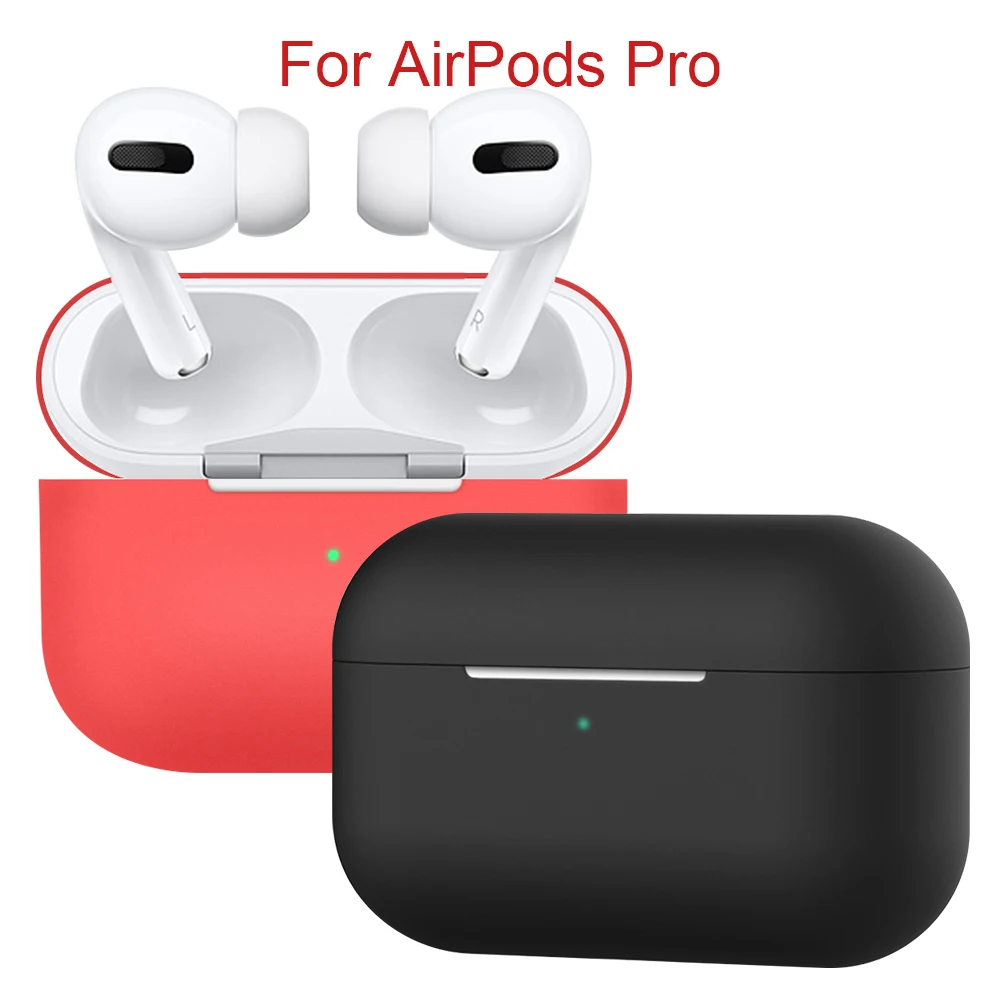 Чехол для Airpods силиконовый чехол Pro противоударный AirPods Чехлы наушников защитный |