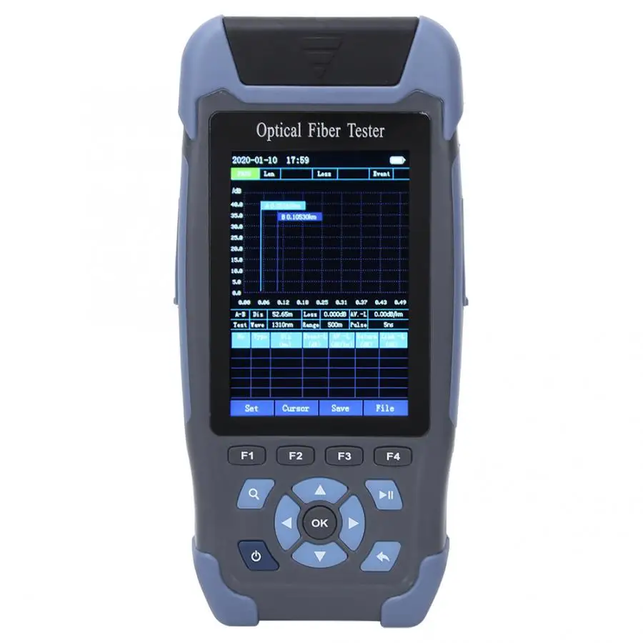 Мини OTDR JW3302S 1310 нм/1550 нм 24/22 дБ + OPM Встроенный 10 мВт VFL источник светильник 60 км |
