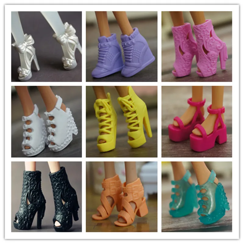Doll Shoes 1/6 Doll Decors Girl DIY