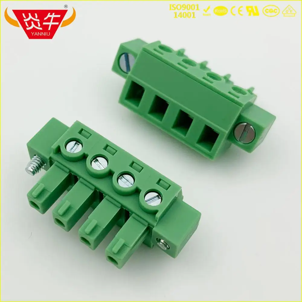 Pcb Conector Plug-in Bloco Terminal 15 Edgkm 5.08mm 2pin mc 12pin Stf 1847356 Phoenix Contato Kf2edg15km 5.08 2 p 12
