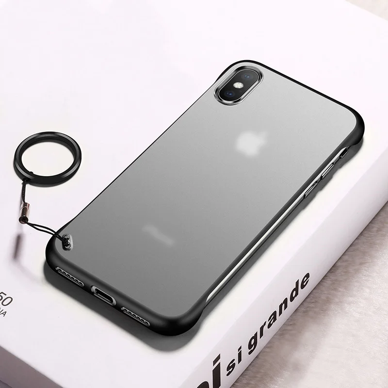 Матовый чехол для iPhone X XS MAX XR 6 6S 7 7S 8 Plus Модный чехол с током черный красный желтый синий цвет - Цвет: Черный