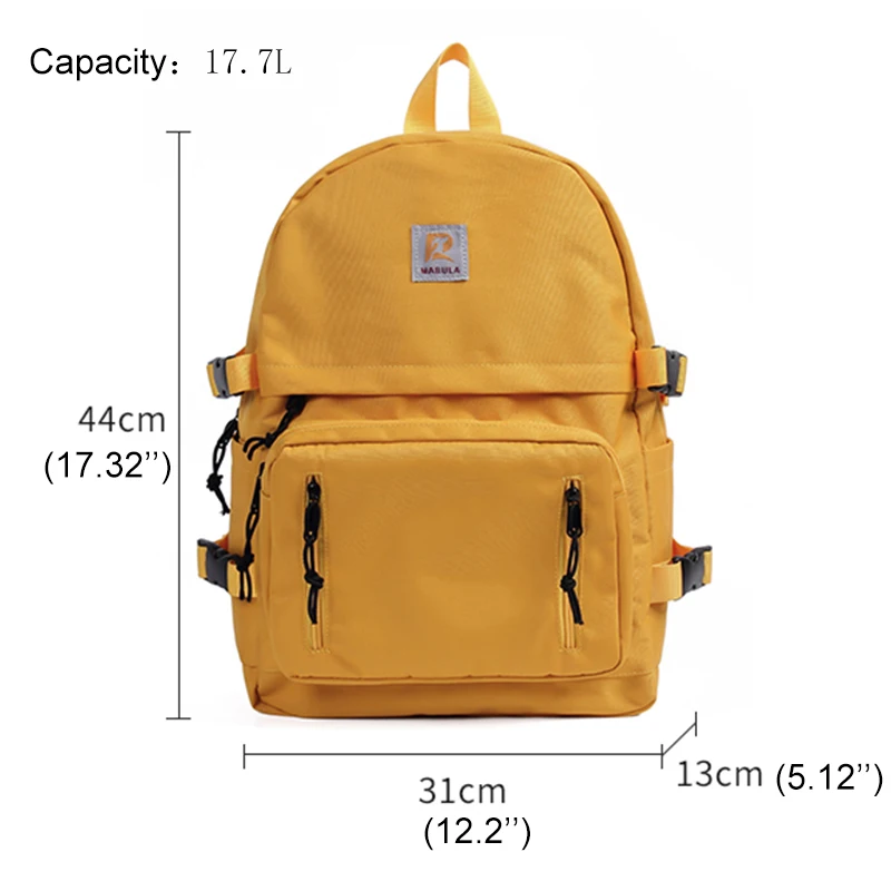Lightweight School Backpack Classic Water Resistant Casual Daypack for Travel with Bottle Side Pockets High Quality Laptop Bag