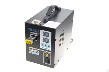 Online SUNKKO 737G Spot Welder LED Dual Digital Display With Welding Needles Double Pulse Welding Machine For 18650 Lithium Battery