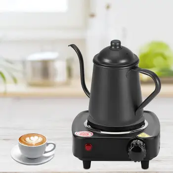 

500W Mini Electric Heater Stove Adjustable Hot Cooker Milk Water Coffee Heating Furnace Kitchen Appliance